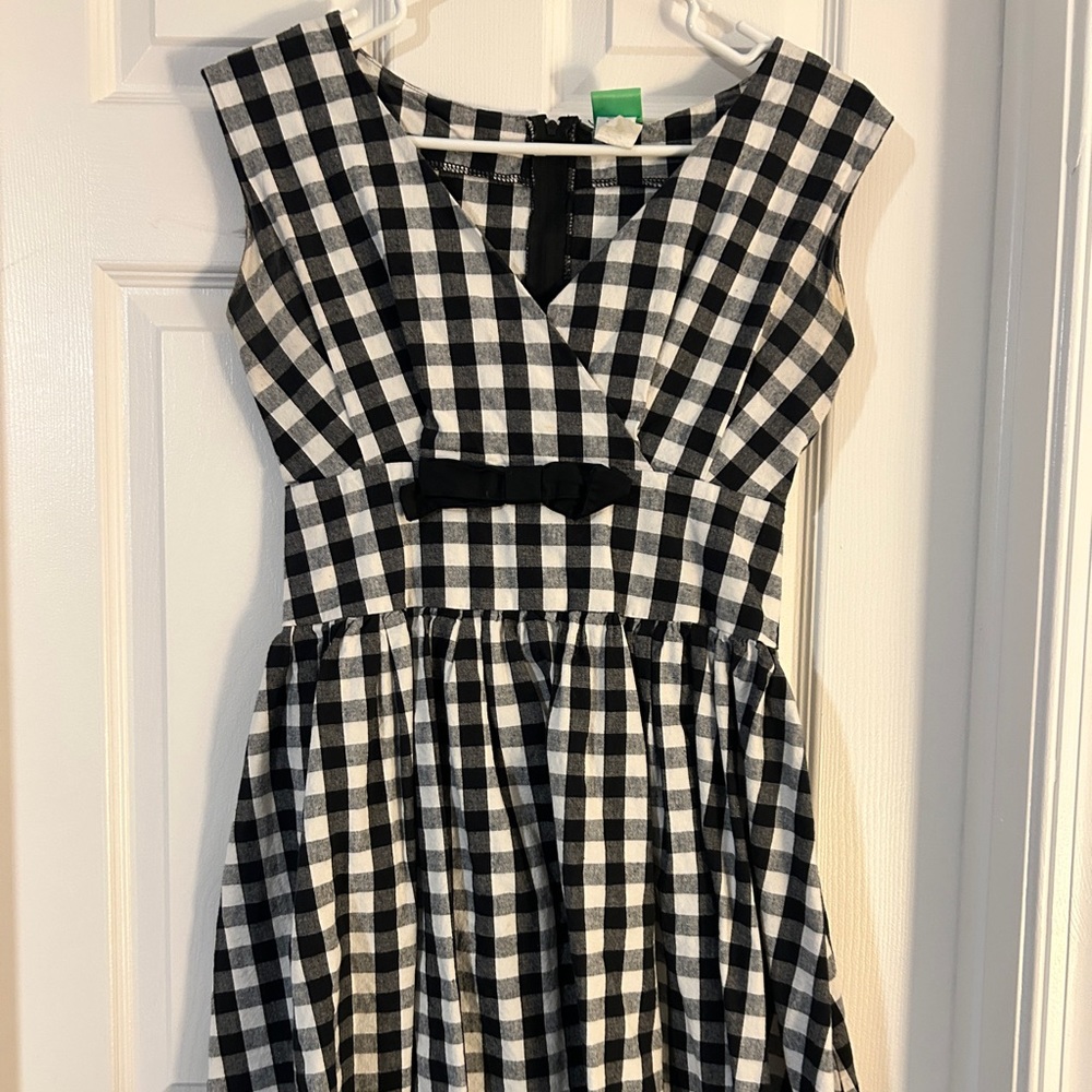 Gingham dress pinky pinups - rockabilly retro